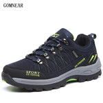 GOMNEAR New Arrival Big Size Men's HIking Shoes Male Outdoor Antiskid Breathable Trekking Hunting Tourism Mountain Sneakers