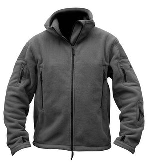 WOLFONROAD Men Military Tactical Jacket Winter Fleece Jacket Men Outdoor Thermal Hiking Jacket Coat Autumn Hunting Sport Clothes