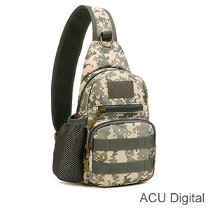 Protector Plus Camping Hiking Bag Men's Sling Chest Bag Molle Outdoor Sport Pack Tactical Fishing Crossbody Bags SH-SHZ-02