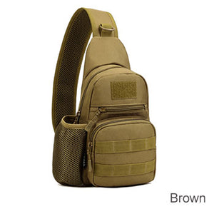 Protector Plus Camping Hiking Bag Men's Sling Chest Bag Molle Outdoor Sport Pack Tactical Fishing Crossbody Bags SH-SHZ-02