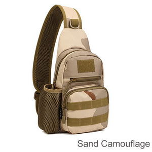 Protector Plus Camping Hiking Bag Men's Sling Chest Bag Molle Outdoor Sport Pack Tactical Fishing Crossbody Bags SH-SHZ-02