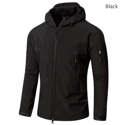 Outdoor Softshell Jacket Men Military Tactical Jackets Waterproof Sport Clothes Fishing Hiking Jacket Male Winter Coat