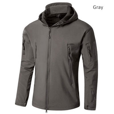 Outdoor Softshell Jacket Men Military Tactical Jackets Waterproof Sport Clothes Fishing Hiking Jacket Male Winter Coat
