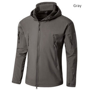 Outdoor Softshell Jacket Men Military Tactical Jackets Waterproof Sport Clothes Fishing Hiking Jacket Male Winter Coat