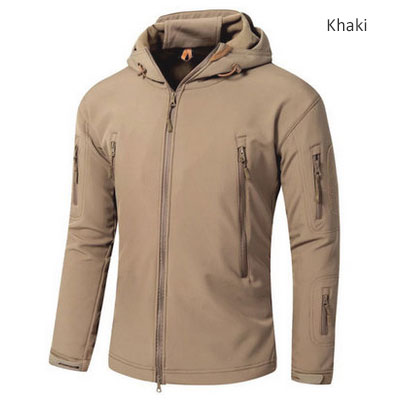 Outdoor Softshell Jacket Men Military Tactical Jackets Waterproof Sport Clothes Fishing Hiking Jacket Male Winter Coat