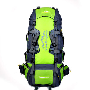 80L Large Outdoor backpack Camping Travel Bag Hiking Backpack Unisex Rucksacks Waterproof sport bags Climbing package