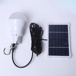 Portable Solar Light Bulb Led Rechargeable Hanging Lamp Home Energy Lighting Fishing Lights Outdoor Hiking Camping Tent ALI88