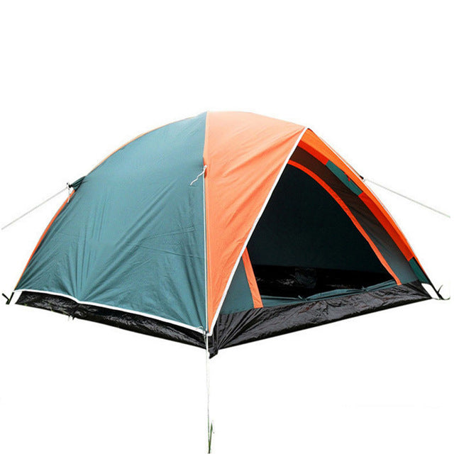 2018 Best Seller Double Layer 3 4 Person Rainproof Outdoor Camping Tent for Hiking Fishing Hunting Adventure Picnic Party