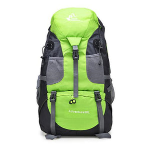 Hot Sale 50L Outdoor Backpack Camping Bag Waterproof Mountaineering Hiking Backpacks Molle Sport Bag Climbing Rucksack FK0396