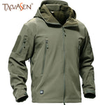 Outdoor Softshell Jacket Men Military Tactical Jackets Waterproof Sport Clothes Fishing Hiking Jacket Male Winter Coat