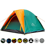 2018 Best Seller Double Layer 3 4 Person Rainproof Outdoor Camping Tent for Hiking Fishing Hunting Adventure Picnic Party