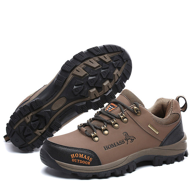 Men Women Breathable Hiking Shoes Light Outdoor Sneakers Waterproof Mountain Trekking Shoes Climbing Camping Antiskid Tourism