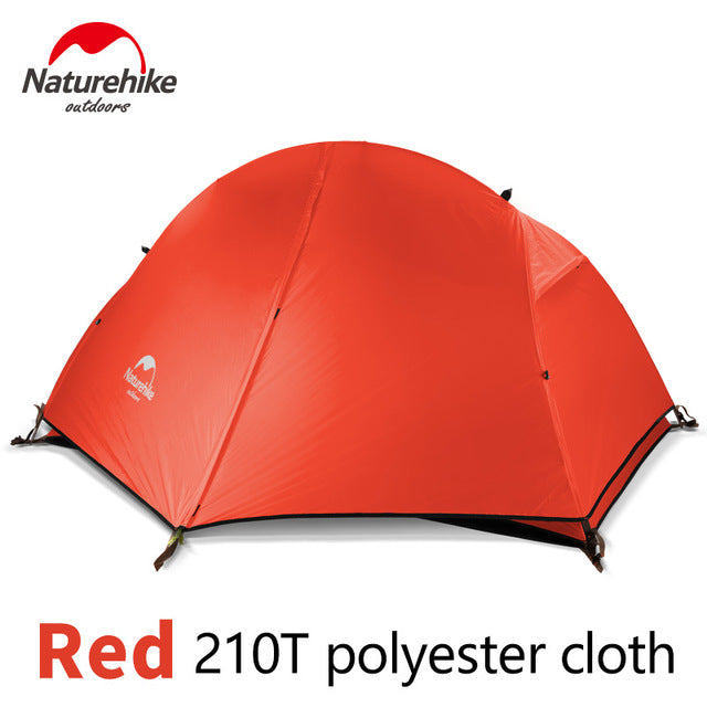 NATUREHIKE Ultralight Hiking Tent 1 Person Outdoor Camping Tent Trekking Waterproof Tourist Tents Single Carpas Barraca Tenda