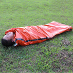 Outdoor Sleeping Bags Portable Emergency Sleeping Bags Light-weight Polyethylene Sleeping Bag for Camping Travel Hiking