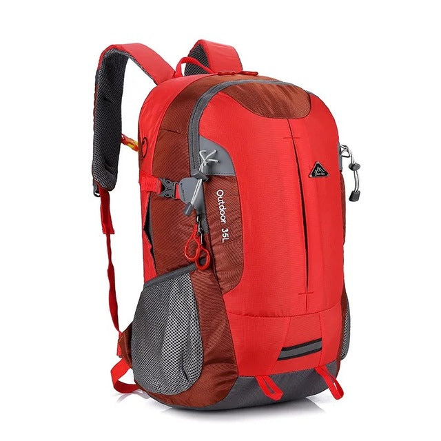 35L Camping Backpack Outdoor Sport Climbing Bag Waterproof Nylon Hiking Camping Travel Backpacks Cycling Bags For Sports WX083