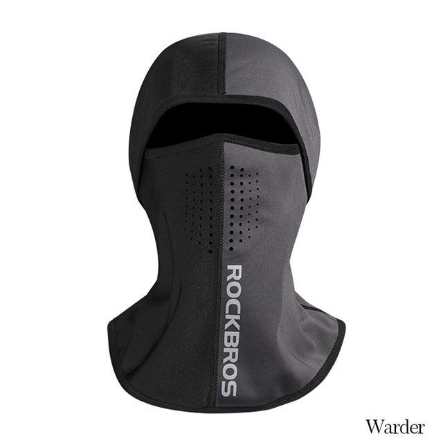 ROCKBROS Winter Motorcycle Balaclava Snowboard Face Mask Scarf Cycling Cap Windproof Headwear for Hiking Ski Face Shield Hat