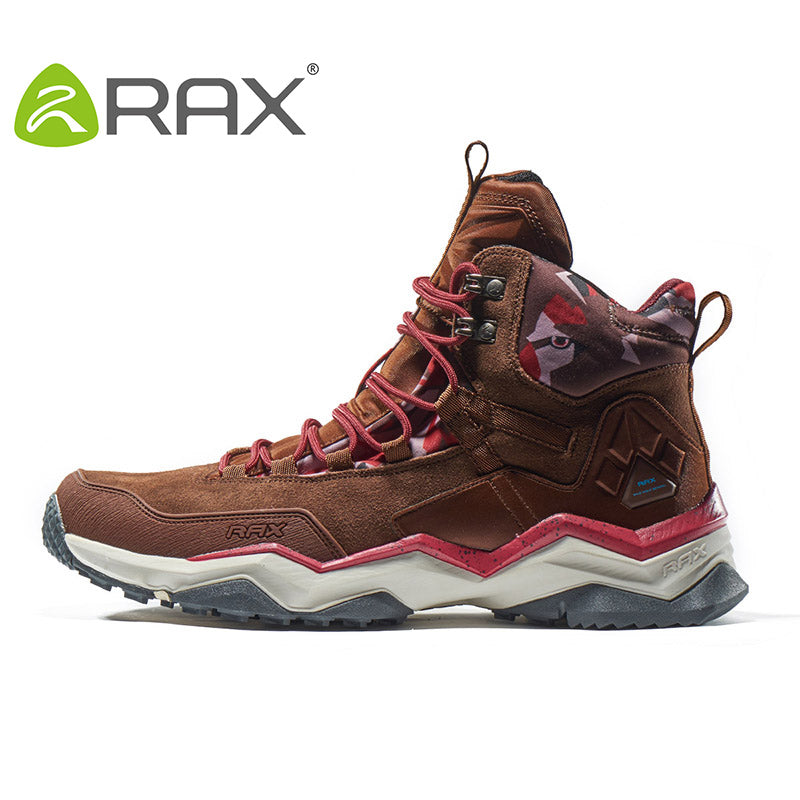 Rax Hiking Shoes Men Waterproof Winter Outdoor Mountain Boot Men Big Size Lightweight Walking Shoes Men Breathable Trekking Boot