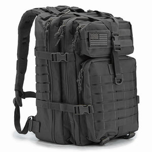 Refire Gear Outdoor Tactical Pack Backpack Large-Capacity Army Waterproof Bug Out Bag Hike Camping Hunting Fishing Trekking Bag