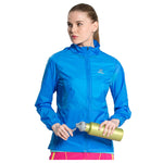 TECTOP Outdoor Women Fast Drying Breathable UV Waterproof Softshell Ultralight Sunscreen clothes(Lake Blue XXL Female)