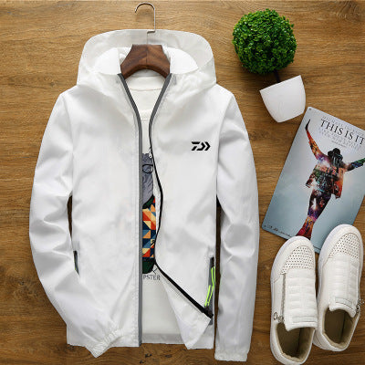 Outdoor S-6XL Big Size Men and Women Jacket Couple Windbreaker Reflective Fishing Clothes Hiking Camping Clothing