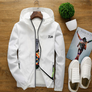 Outdoor S-6XL Big Size Men and Women Jacket Couple Windbreaker Reflective Fishing Clothes Hiking Camping Clothing
