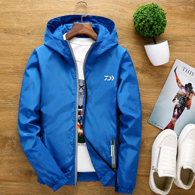 Outdoor S-6XL Big Size Men and Women Jacket Couple Windbreaker Reflective Fishing Clothes Hiking Camping Clothing