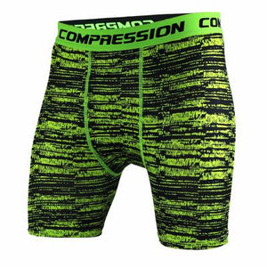 New Running Sport Mens Basketball Tight Compression Camo Shorts Gym Fitness Clothing Training Wicking Short Pants Homme Men