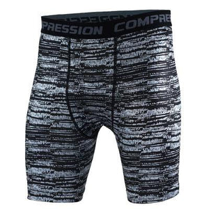 New Running Sport Mens Basketball Tight Compression Camo Shorts Gym Fitness Clothing Training Wicking Short Pants Homme Men