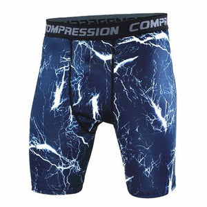 New Running Sport Mens Basketball Tight Compression Camo Shorts Gym Fitness Clothing Training Wicking Short Pants Homme Men