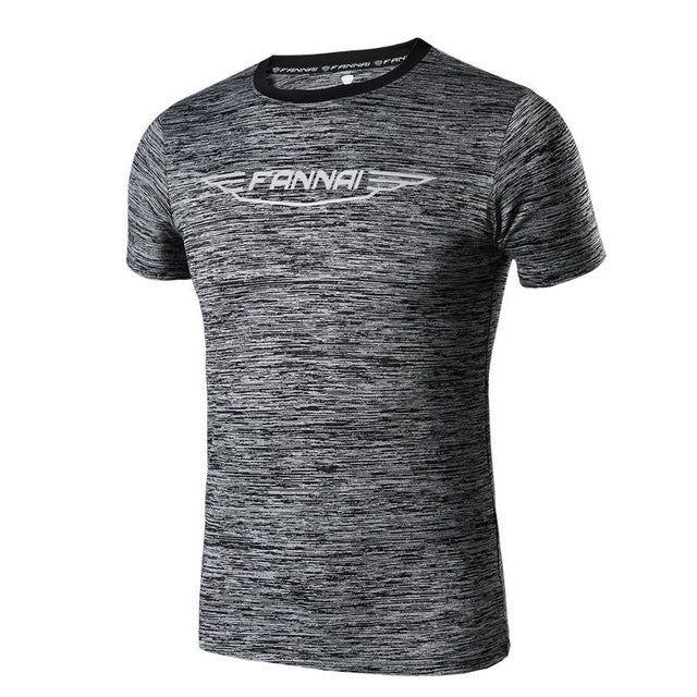 Mens Summer Hiking Basketball Football T-shirt Outdoor Fitness Gym Quick Dry T Shirt Men Runing Cycling Short Sleeve T-shirts