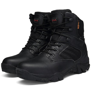 Special Forces Tactical Shoes Outdoor Men Hiking Shoes Waterproof  Desert High-top Military Combat Army Boots Trekking Shoes