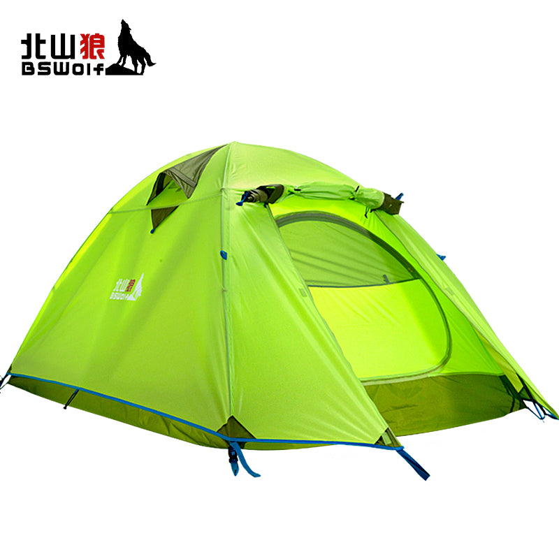 BSWolf 2018 New Arrivals Beach Tent Waterproof Outdoor Camping Hiking Tents Ultralight Portable Fishing Tourist Tent 2 Person