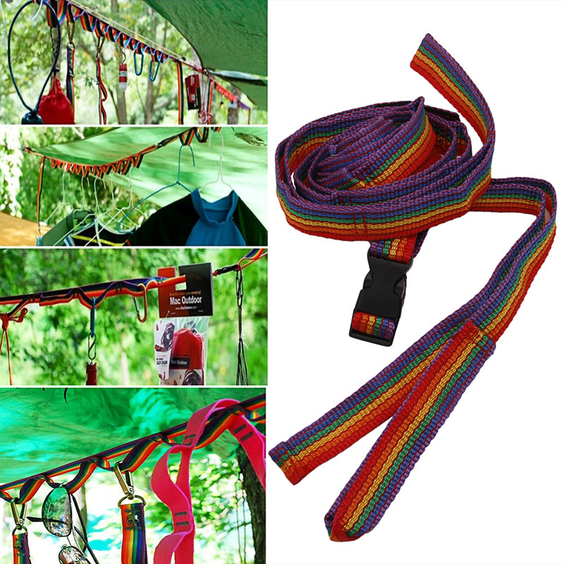 1 pc Colorful Tent Hang Lanyard Tent Rope Cord Universal Rope for Outdoor Camping Hiking sporting goods
