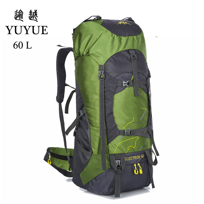 New 2018 Travel Backpack Sports Bag Beach 60L Waterproof Hiking Backpacks Women Camping Supplies Backpack Camping Equipment Bags