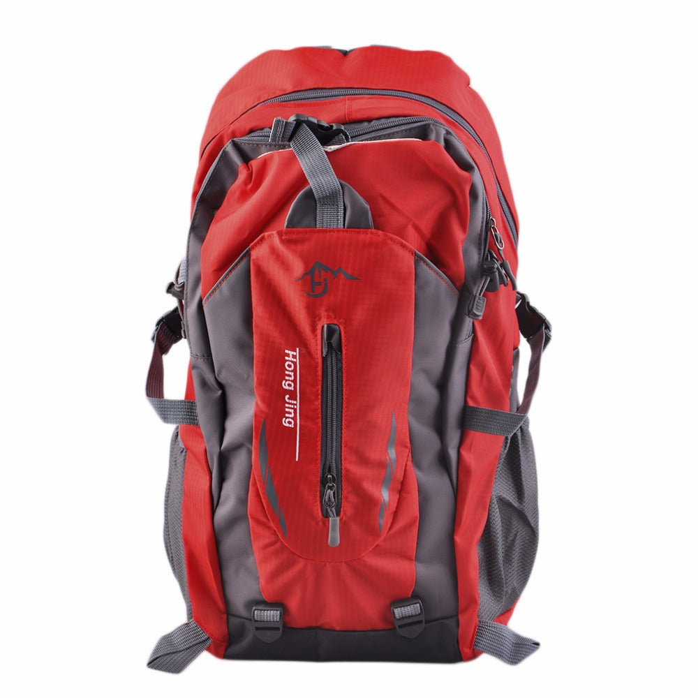 Outdoor Backpack Camping Bag Climbing Rucksack Sports Bags Waterproof Mountaineering Men Women Travel Hiking Cycling Travel
