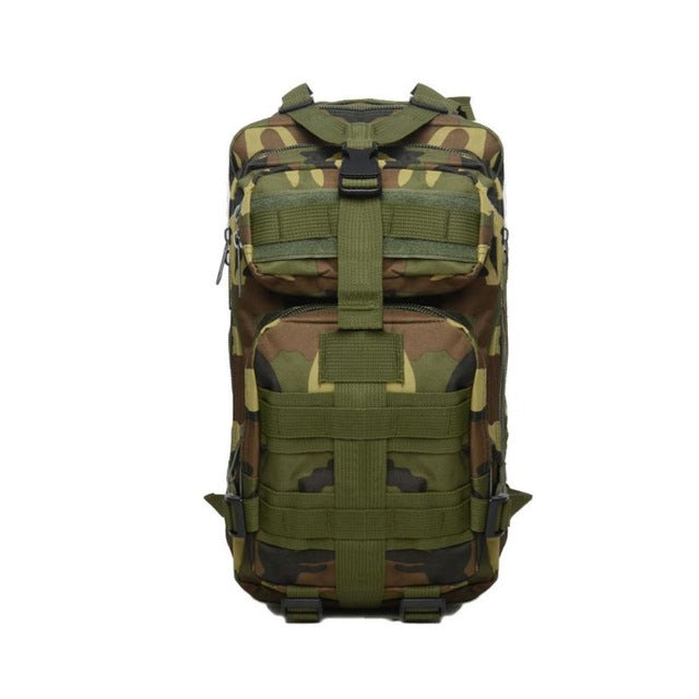 30L Unisex Waterproof Nylon Backpacks Army Military Tactical Large Capacity Rucksack Outdoor Travel Camping Hiking Survival Bag