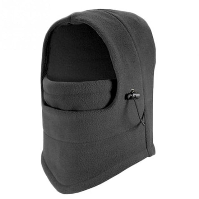 Outdoor Sports Helmet Winter Windproof Fleece Full Face Neck Guard Masks Headgear Hat Riding Hiking Cycling Masks Balaclava Mask