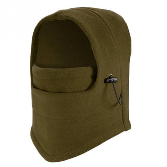 Outdoor Sports Helmet Winter Windproof Fleece Full Face Neck Guard Masks Headgear Hat Riding Hiking Cycling Masks Balaclava Mask
