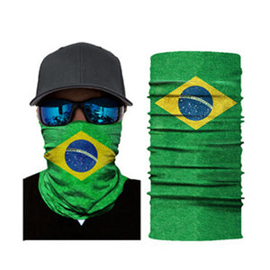 Outdoor Climbing Hiking Cycling Skiing Fishing Windproof UV Protection Camouflage Bandana Face Mask Neck Scarves Wraps Headwear