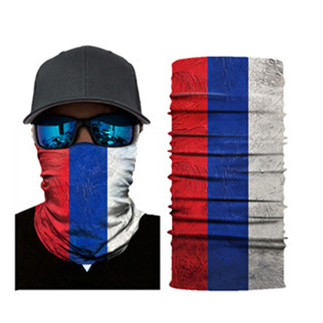 Outdoor Climbing Hiking Cycling Skiing Fishing Windproof UV Protection Camouflage Bandana Face Mask Neck Scarves Wraps Headwear