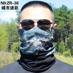 2018 hiking magic Thick Fleece scarf women men bicycle headwear reversible bandanas motorcycle neck scarf cycling headband mask