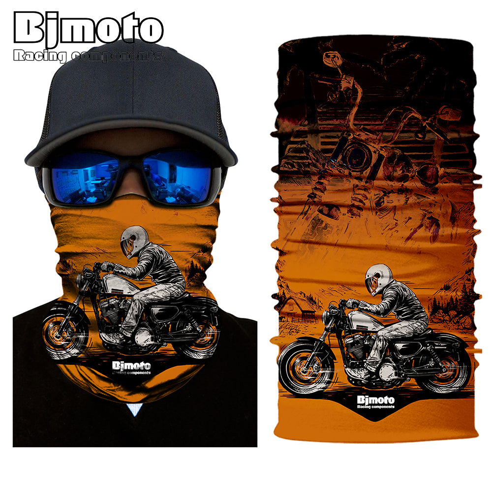 BJMOTO 3D Cycling Balaclava Camping Windproof Hiking Bandana Magic Scarf Neck Warmers Face Shield Headband Headwears