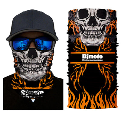 BJMOTO 3D Cycling Balaclava Camping Windproof Hiking Bandana Magic Scarf Neck Warmers Face Shield Headband Headwears
